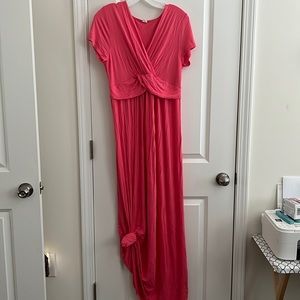 Pink blush Maternity Dress